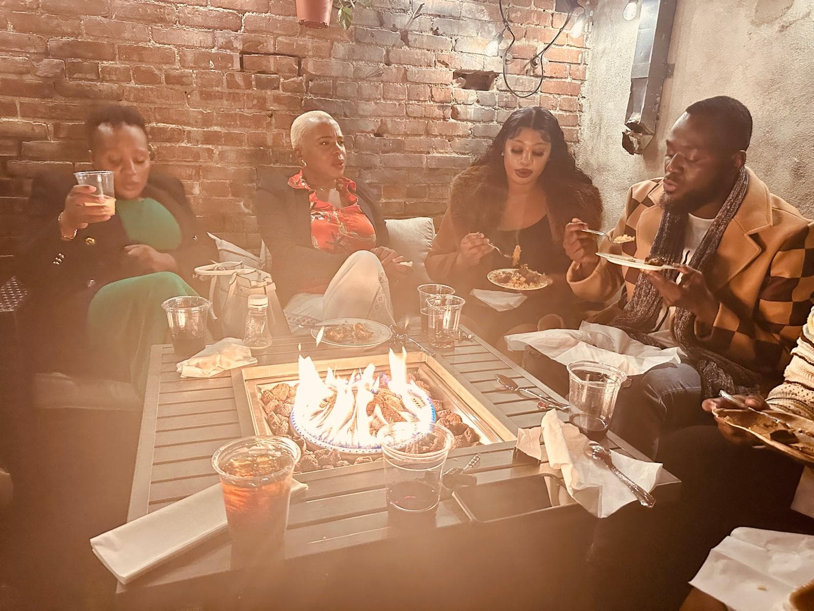 Elegant dining atmosphere