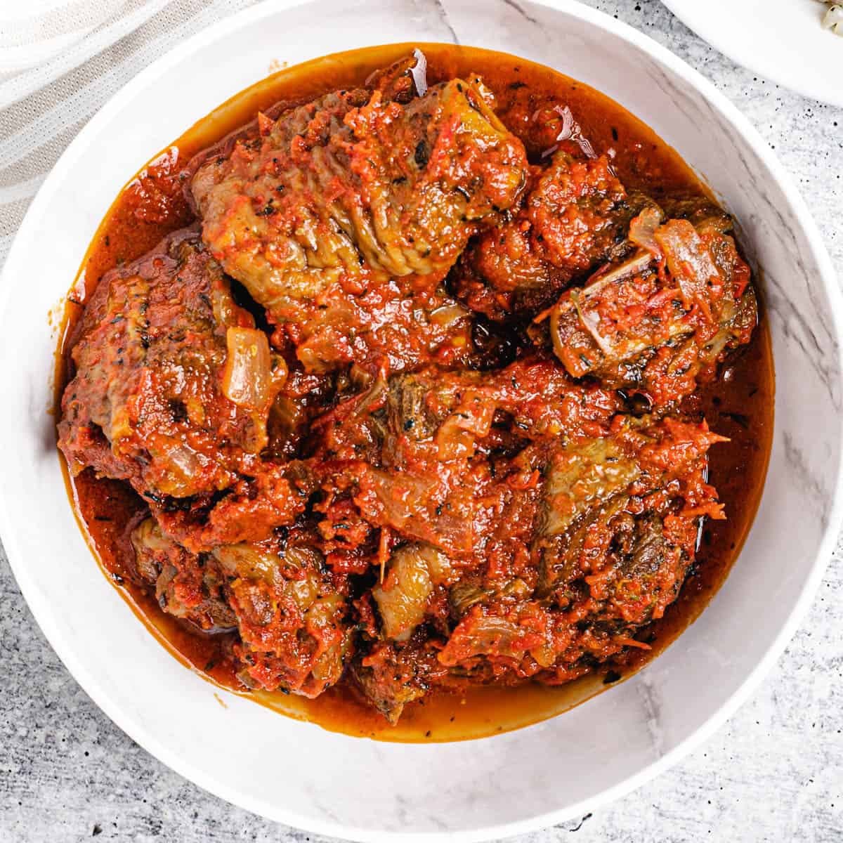 Stewed Turkey