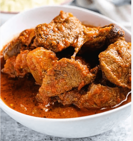 Stewed Goat